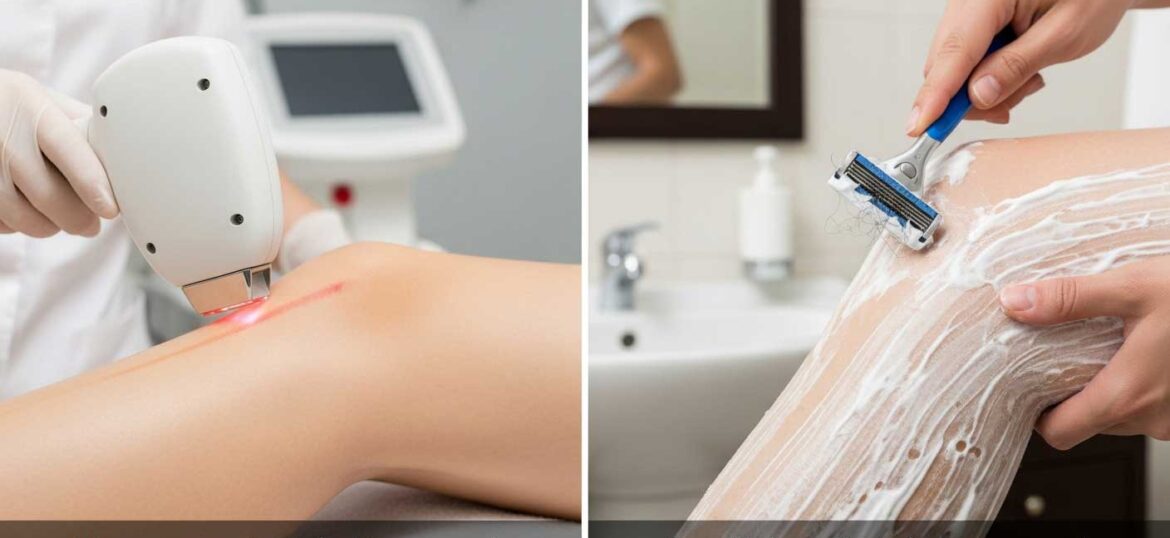 Depilación Definitiva vs. Tradicional