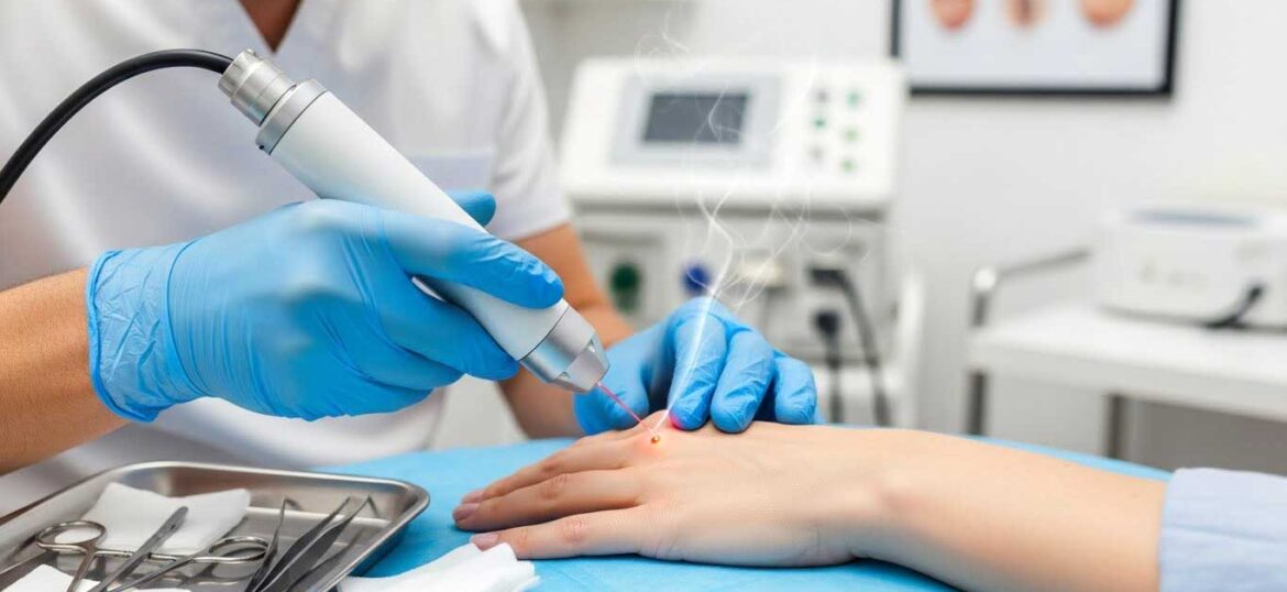 Laser Wart & Mole Removal